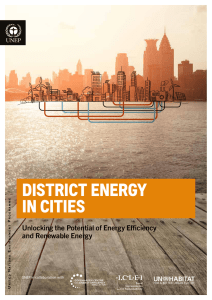 District Energy in Cities: Unlocking the Potential of Energy Efficiency