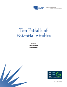 Ten Pitfalls of Potential Studies