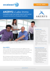 AKERYS`s Labo Immo - Dassault Systèmes