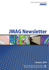 JMAG Newsletter January, 2016