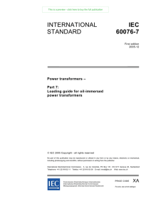 international standard iec 60076-7