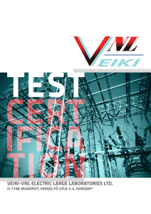 VEIKI-VNL ELEctrIc LargE LaboratorIEs Ltd. - Veiki