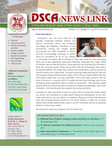 DSCA NEWS LINK - smcalumni.net