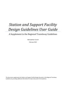 Metro Transit. "Station and Support Facility Design Guidelines User