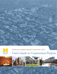 AEC User`s Guide to Construction Projects