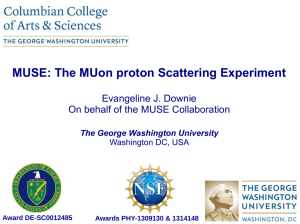 MUSE: The MUon proton Scattering Experiment