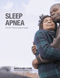 Mayo Clinic Store Sleep Apnea - MC1234-60