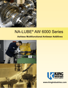 NA-LUBE® AW 6000 Series