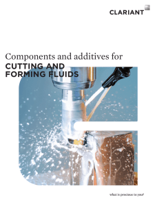 Components and additives for