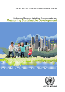 CES Recommendations on measuring sustainable