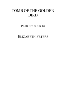 TOMB OFTHE GOLDEN BIRD