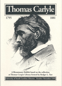 Thomas Carlyle (1795-1881) a Bicentenary Exhibition