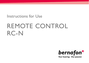 remote control rc-n