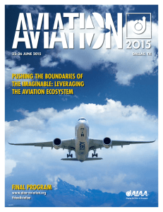 Final Program - AIAA`s Aviation 2016