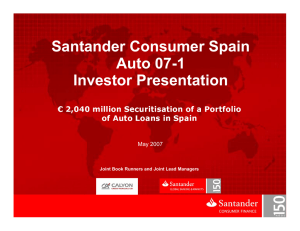 Santander Consumer Spain Auto 07