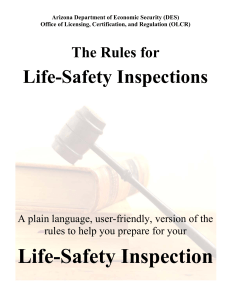 Life-Safety Inspection