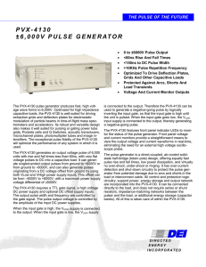 pvx-4130 ±6000v pulse generator