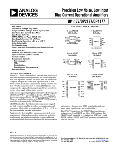 OP1177/OP2177/OP4177