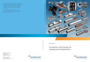 Connectors and Fittings for Underground Applications