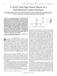 A Novel Vital-Sign Sensor Based on a Self-Injection