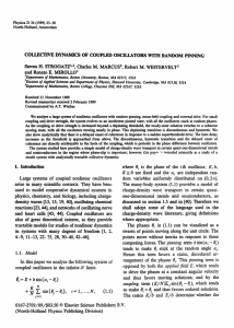 Collective Dynamics of Coupled Oscillators With Random Pinning