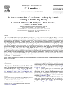 Performance comparison of neural network training algorithms in