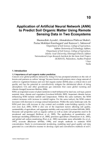 Application of Artificial Neural Network (ANN) to Predict Soil