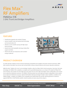 Flex Max™ RF Amplifiers