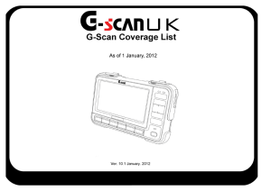 Gscan car and function list
