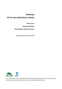 ICT for the electric vehicle