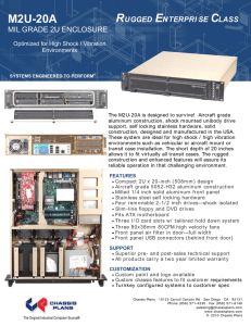 M2U-20A Rugged Military Grade Rackmount Computer System