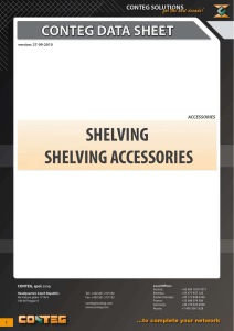 shelving shelving accessories