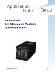 Application Note - Aeroflex Microelectronic Solutions