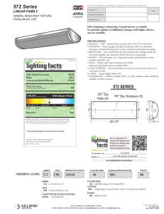 572 Series - Eclipse Lighting Inc.