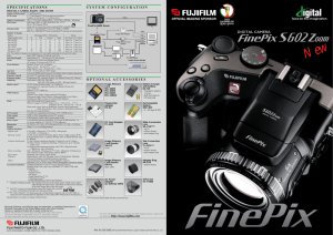 FinePix S602 Zoom Product Brochure