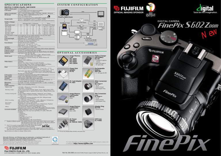 FinePix Zoom Brochure