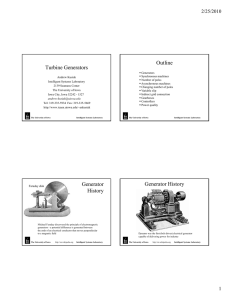 Turbine Generators