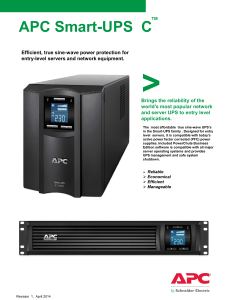 APC Smart-UPS C - Quickserv.co.th