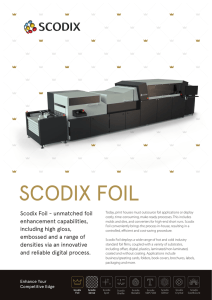 Scodix Foil Station Brochure