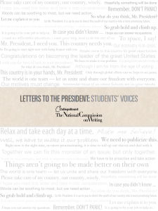 Letters to the President: Students` Voices