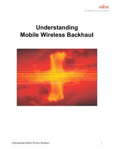 Understanding Mobile Wireless Backhaul