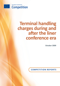 Terminal handling charges during and after the liner