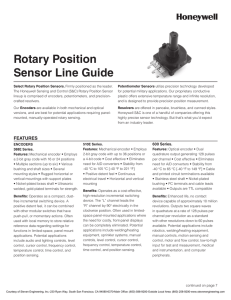 Rotary Position - Steven Engineering