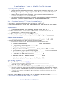 Streamlined Permit Process for Solar PV: Park City Municipal Step 1