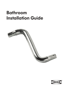 Bathroom Installation Guide