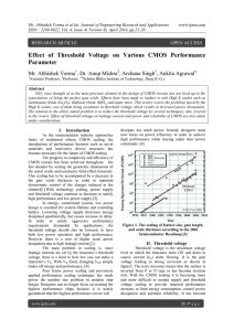 Effect of Threshold Voltage