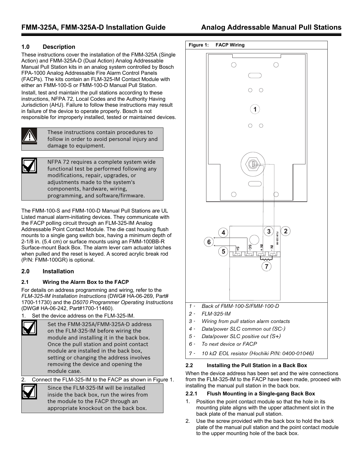 Installation Manual Bosch Security Systems