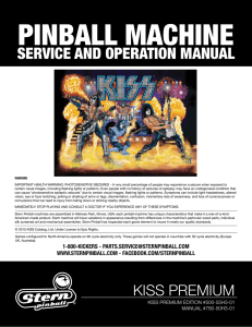 KISS Premium Manual KISS Premium Manual