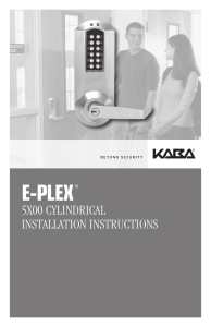 Installation Instructions