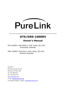 DTS/DRS-1000RV